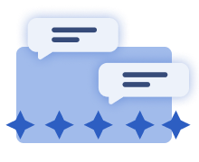 Lite plan feature icon: Gather feedback on BIM files with ratings and reviews from AEC users