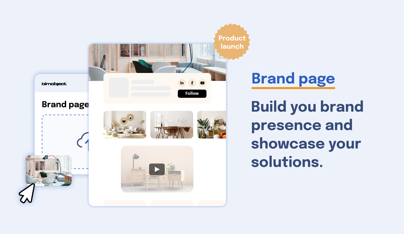 Brand Page Asset Launch Message